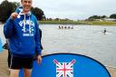 Ipswich rower Tom Day took silver at the National Masters Championships