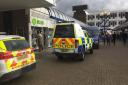 Scene of an armed robbery in Newland Street, Witham. Image: Sarah Mitchell