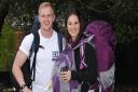 Tom Challis and Julia Carroll just before they left to travel the world in February.