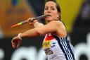 Suffolk's Goldie Sayers in action for Team GB