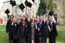 The UCS Bury St Edmunds Graduation Ceremony at St Edmundsbury Cathedral.