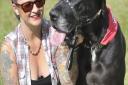 Tracey Jenkins brought her Great Dane Toby to Essex Dog Day on Sunday, August 24.