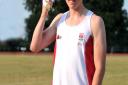 Gold medalist from English Schools  Harry Hughes ( Javelin)