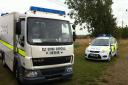 Bomb disposal experts have been called to Battisford to reports the nose of a Second World War bomb has been unearthed