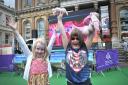 Families flocked to Ipswich town centre yesterday for an outdoor movie screening and giant games on the Cornhill as part of the 'Celebrate Ipswich' event. Sophie Ward and Poppy Mason