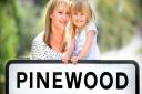 Jess Dunn with her three-year-old daughter Mia Hambling. New figures show that women live much longer in the Pinewood area of Ipswich.