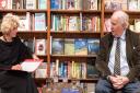 Alexander McCall Smith was interviewed at Harts Bookshop in Saffron Walden by Jo Burch from the Words in Walden Festival