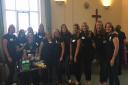 Members of the Wimbish Military Wives Choir