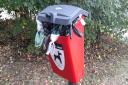 Dog waste bins in Kesgrave have not been emptied for weeks