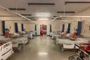 Increased pressure on healthcare services in Suffolk has prompted a new 'escalation area' to be constructed in Ipswich Hospital.