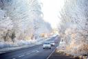 Freezing temperatures were recorded across Suffolk