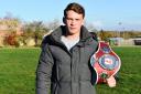 Louie Palmer, a student at a Suffolk college has hopes of becoming a pro boxer