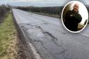 Suffolk road with '40 potholes' described as 'the worst in the area'