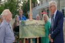 A David Hockney painting featuring a Suffolk landscape was featured on Antiques Roadshow