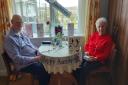 Peter and Molly Wilding have marked their 65th wedding anniversary at a Suffolk care home