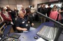 In 2015 Nick Risby showed visitors to the Radio Suffolk open day how his studio worked.