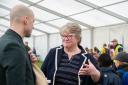 Therese Coffey was at Trinity Park for the Suffolk School and Country Fair in April and is now returning for the Suffolk Show.