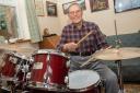Leiston drummer Brian Ginger is still going strong at the age of 90