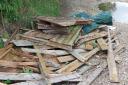 Garden waste has been dumped in Lakenheath