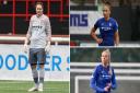 Clockwise from left: Former Ipswich Town players Sarah Quantrill, Abbie Lafayette and Olivia Smith have all found new clubs