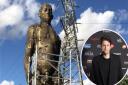 Greg James has discussed the Yoxman statue after he saw it while on holiday