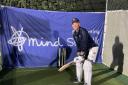 Andy Northcote has batted for more than 50 hours straight to raise £6000 for Suffolk Mind.