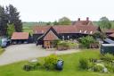 Poplar Hall Barn in Debenham is for sale at a guide price of £1.1m