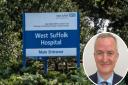Dr Ewen Cameron has said West Suffolk Hospital has an 
