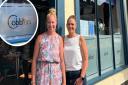 Marie Barker (left) and Sarah Smy (right) have taken over a wine bar in a Suffolk town