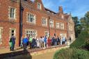Former pupils and staff returned to Brandeston Hall