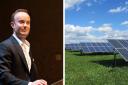 Councillor Richard Rout, deputy leader of Suffolk County Council, has criticised solar farm developers.