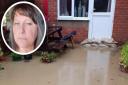 A Suffolk woman fears her home will flood every time it rains after Storm Babet