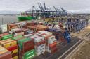 One of the World's largest container ships will dock at the Port of Felixstowe next week