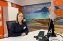 Danielle Newcombe at East of England Co-op's Leiston travel branch