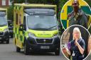 Nearly half of the ambulance patients who arrived at hospital in East Suffolk & North Essex had to wait over 30 minutes to be handed to A&E last week