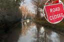 Another road has been closed after flooding