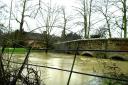A flood warning has been used for the River Brett