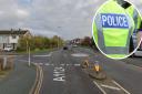 A man remains in a stable condition after suffering serious injuries in a collision.
