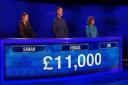 Sarah, from Ipswich, reached the final of The Chase on Thursday evening's episode.