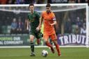 Sam Morsy in action during Ipswich Town's 2-0 win at Plymouth Argyle.