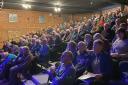More than 200 people headed out to support Halesworth's Big Green Film Day