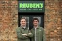 From left,  brothers Jack and Harry Wolff-Evans at Reuben's