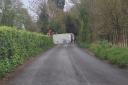 Ivy Lodge Road near Rendlesham blocked after crash