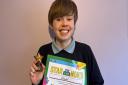 Outstanding reading progress: An Ipswich pupil has bagged a national award
