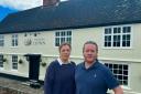 Polly and Max Durrant, who run The Crown in Ufford, feared their pub 'might not survive' a road closure in the High Street