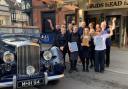 The Maids Head Hotel team with their awards