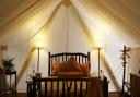 A new bell tent glamping site is set to open at Earl Soham this summer