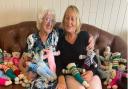 A 95-year-old from Needham Market has knitted over 50 teddy bears for children fleeing conflict from Ukraine.