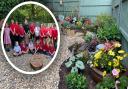 A student-led project has seen an outdoor area at a primary school transformed into a brand new tranquillity garden.
