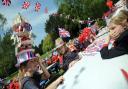 Children in Woodbridge celebrate the Diamond Jubilee in 2012